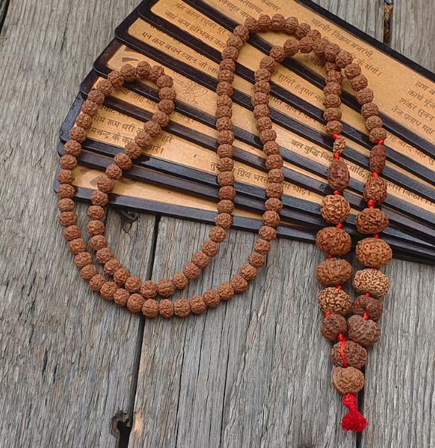 1–14 Mukhi Rudraksha Mala (Indonesia Origin) | Sarva Siddha Mala with Gauri Shankar & Ganesh